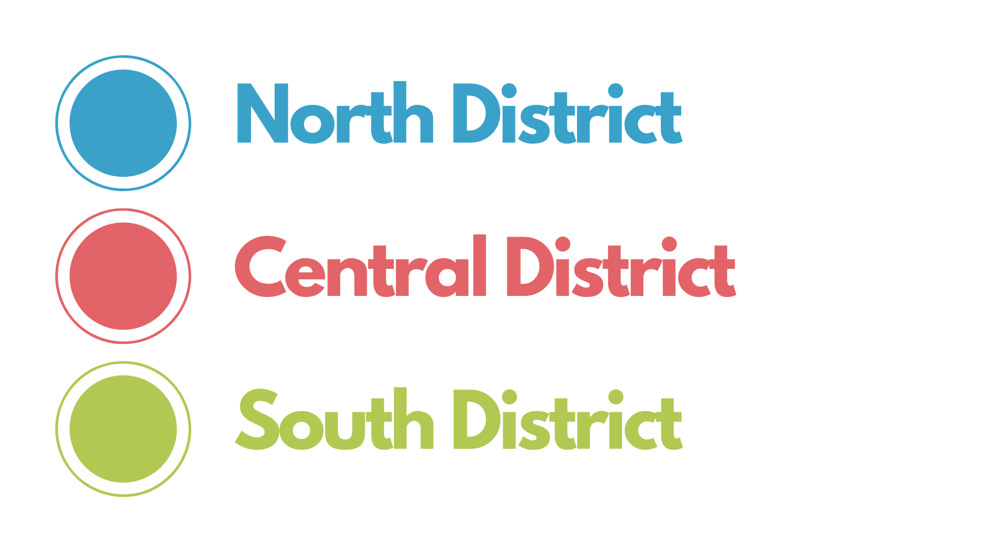 CPD District Map Key
