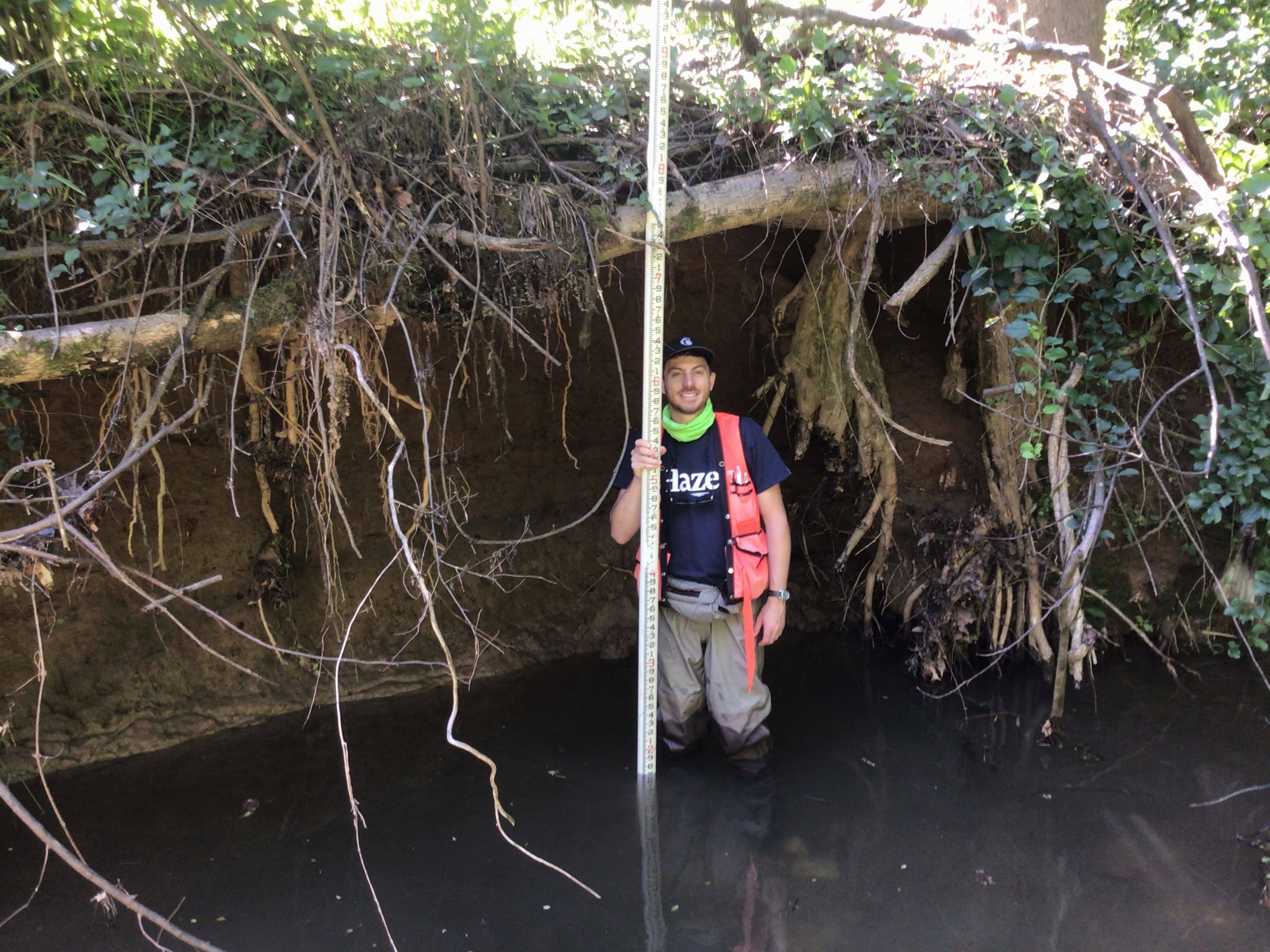 Schenks Brach Tributary erosion