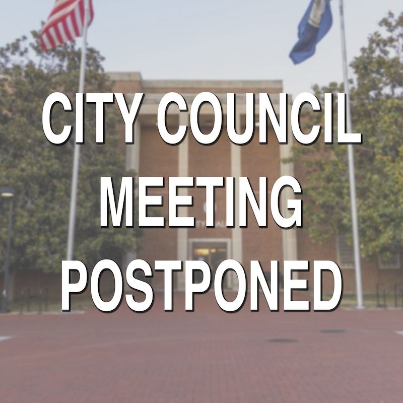 City Council Postponed