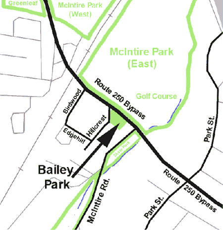 Map of Bailey Park