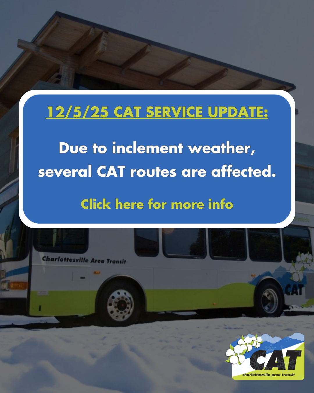 Inclement weather code 12/5