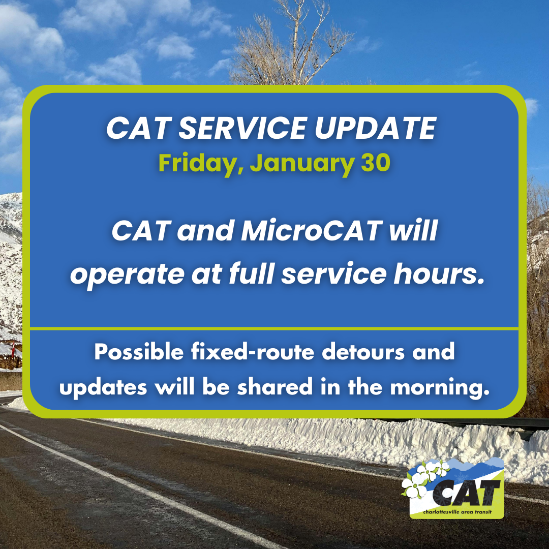CAT service updates for January 30 (2)