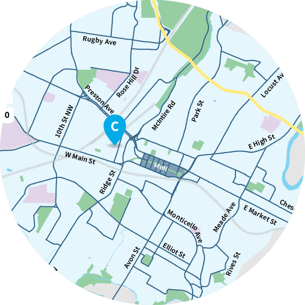 Fitness and wellness map to Carver Recreation Center