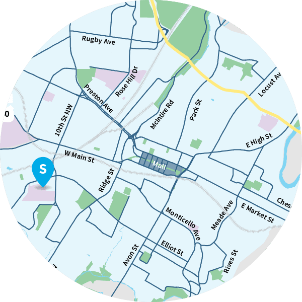 Fitness and wellness map to Smith Aquatic & Fitness Center