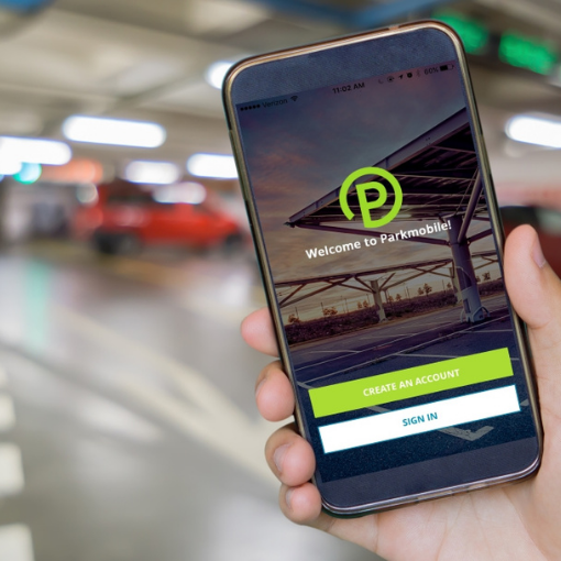 Parkmobile phone 