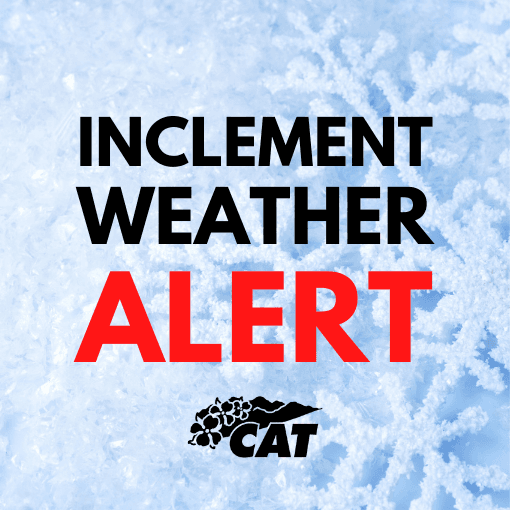 Inclement Weather Alert CAT Thumb