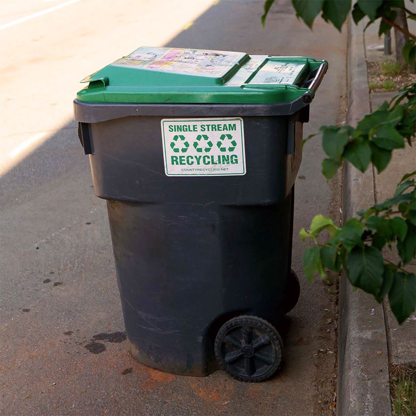 City Recycling Bin