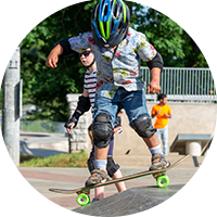 Skateboarding on an Edge