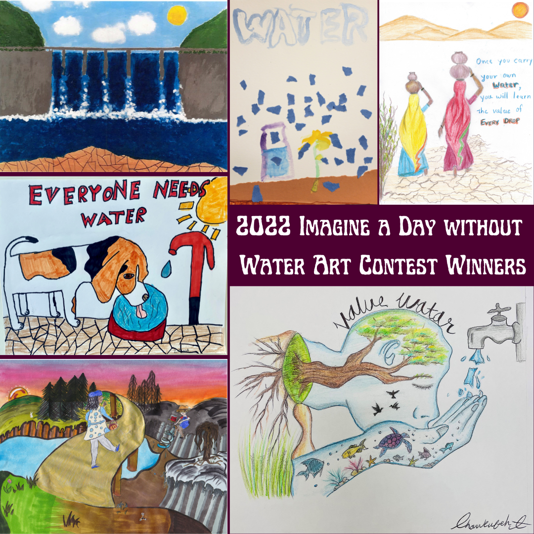 2022 Imagine a Day without Water Art Contest Winners