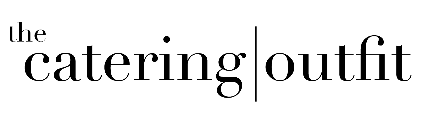 the catering outfit logo black (003)