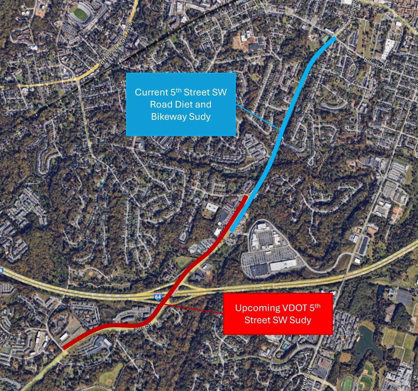 3-5th St Study Area Map