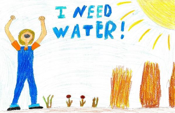2016 Imagine a Day without Water Art Contest Fan Favorite Winner ShiLu DeBerry