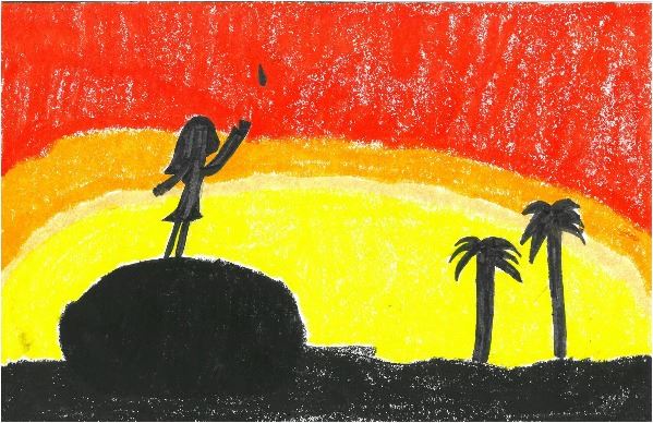 2016 Imagine a Day without Water Art Contest 5th – 6th Grade Winner Olivia Kim
