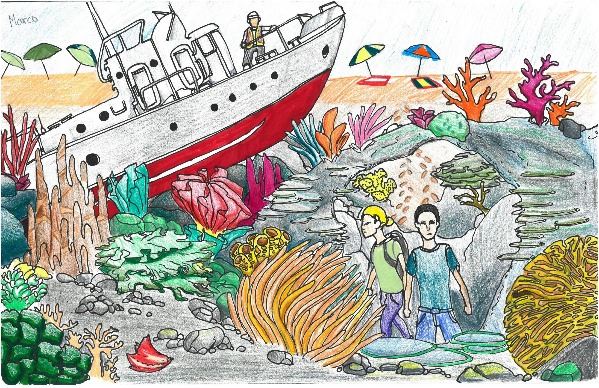 2016 Imagine a Day without Water Art Contest 7th – 8th Grade Winner Marco Lopez