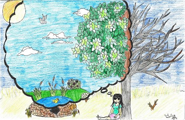 2017 Imagine a Day without Water Art Contest 5th – 6th Grade Winner Annie Meng