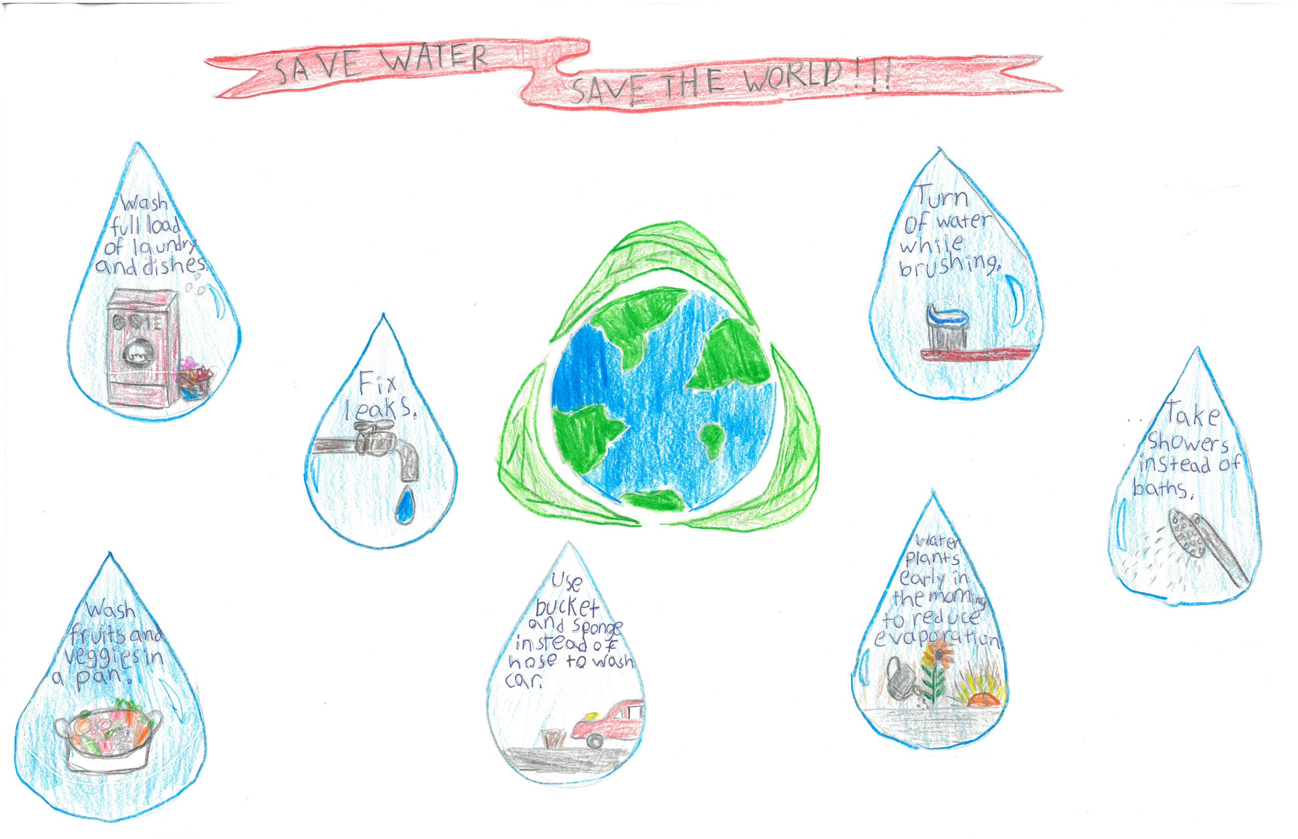 Imagine a Day without Water Art Contest 2018 Fan Favorite by Manan Jani