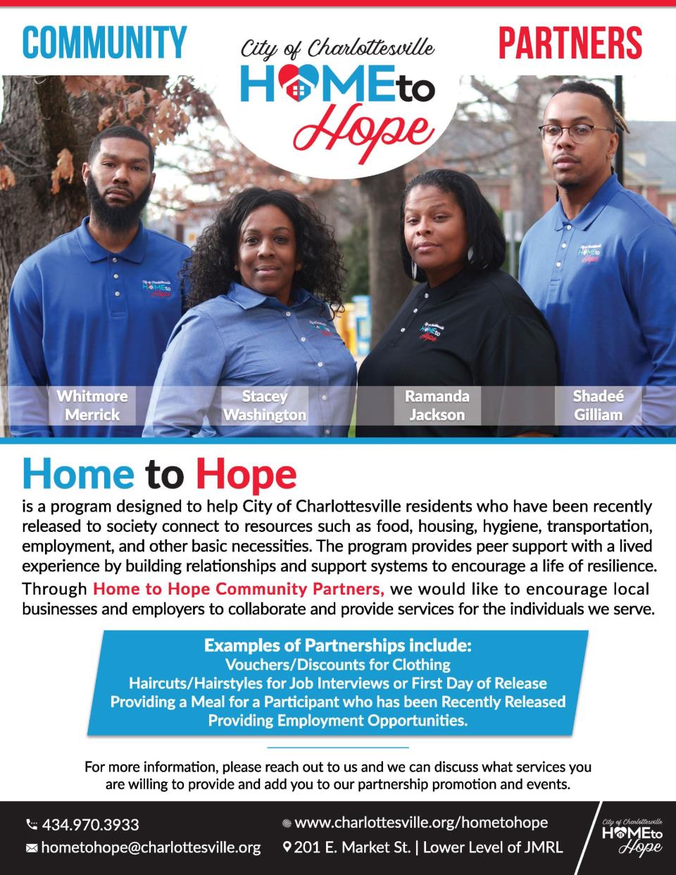 Home to Hope Community Partners Flyer