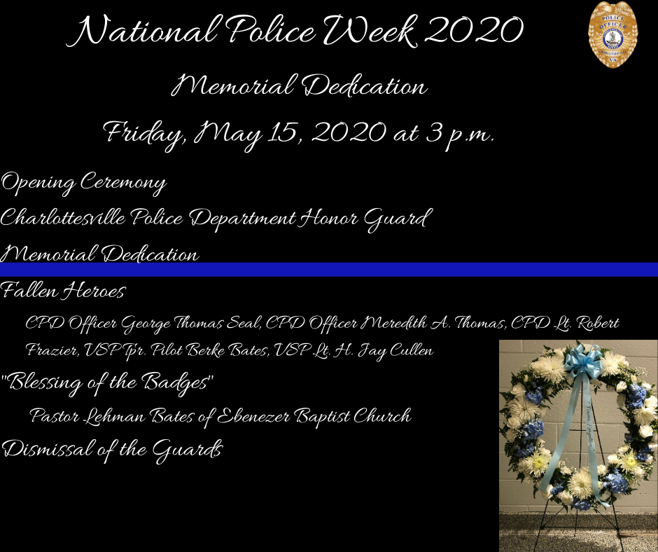 Photo of CPD's police memorial