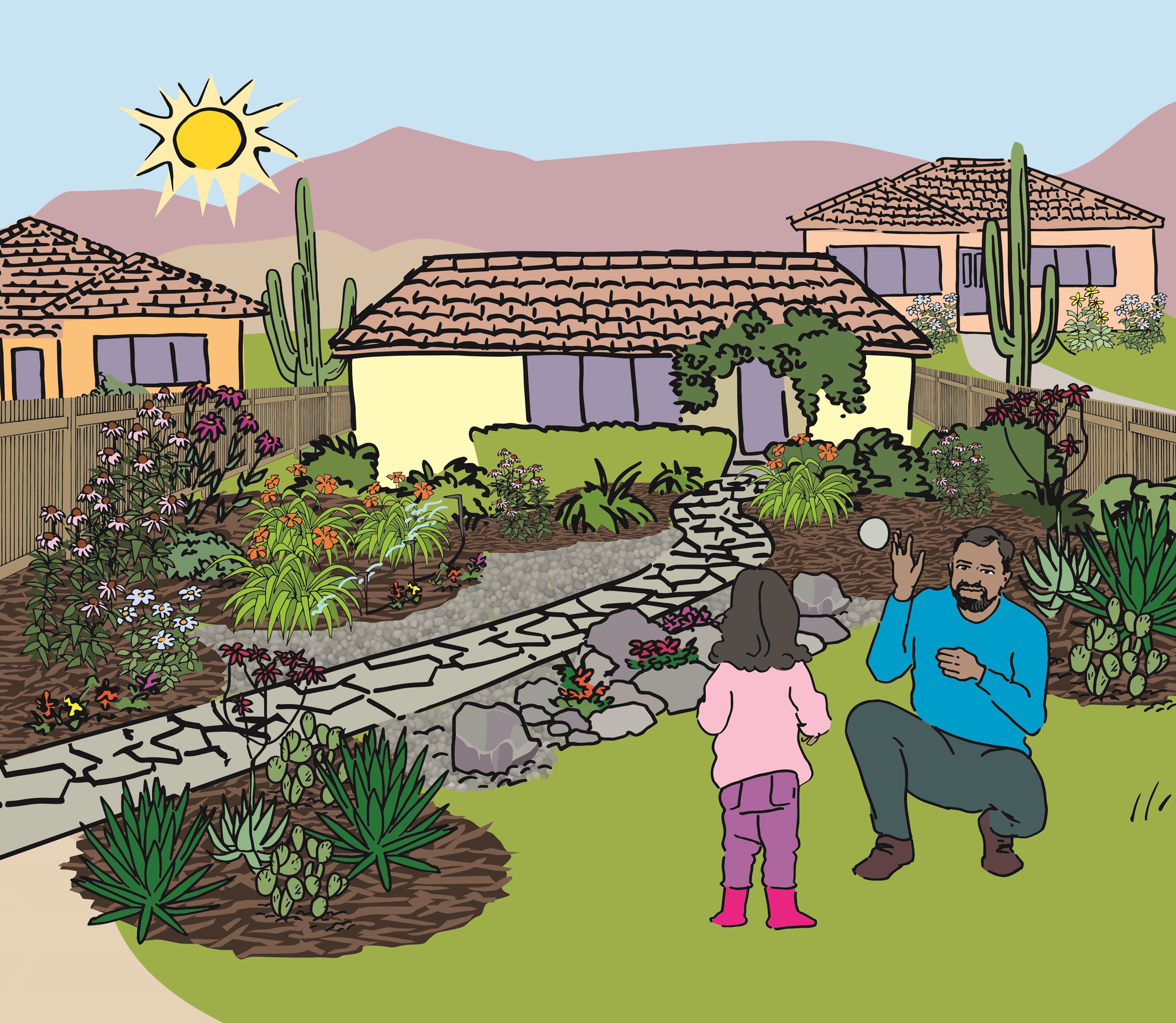 Low Maintenance Living Landscape