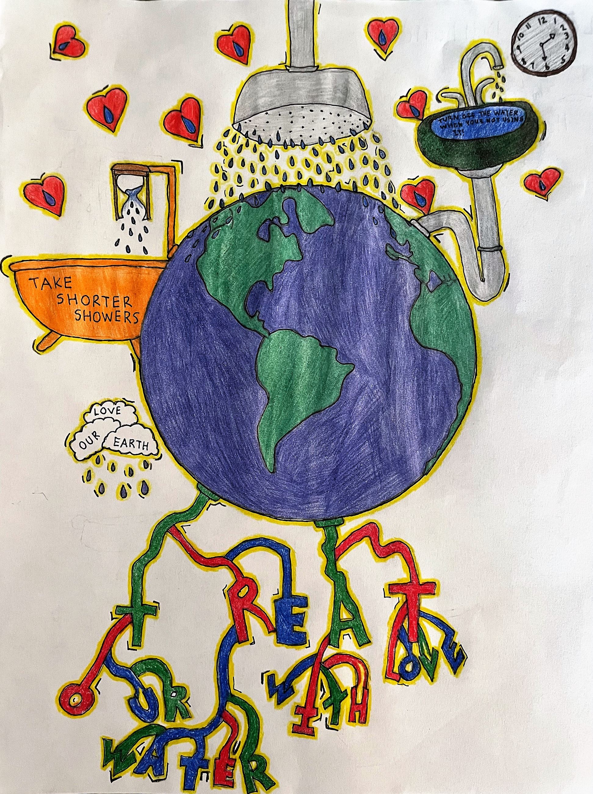 Fan Favorite 2021 Imagine a Day without Water Winner: Leilani Durrette