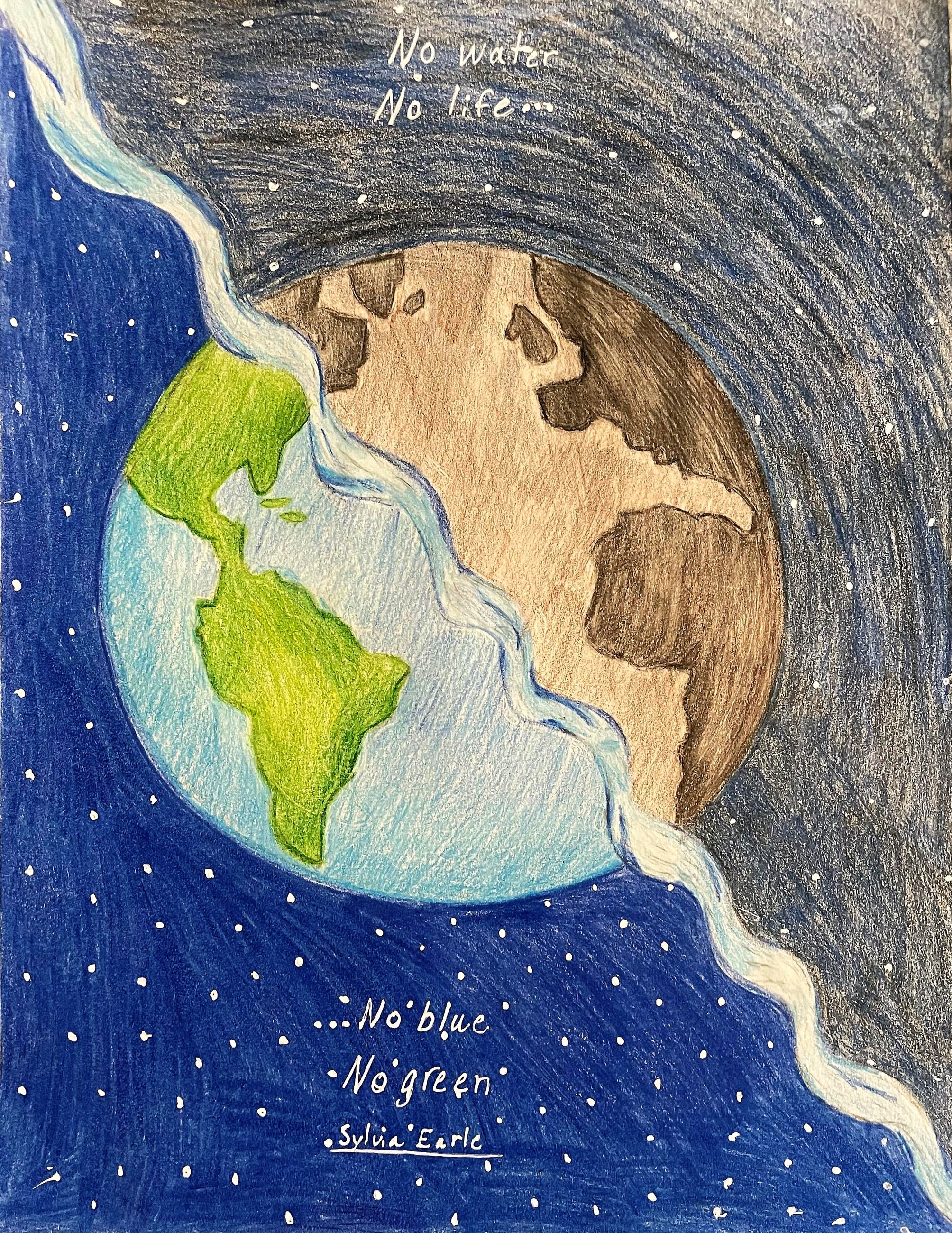 5th – 6th Grade 2021 Imagine a Day without Water Winner: Nora Neathery