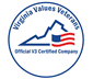 Virginia Values Veterans (V3) Certified Organization Logo