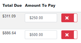 Amount To Pay Screenshot