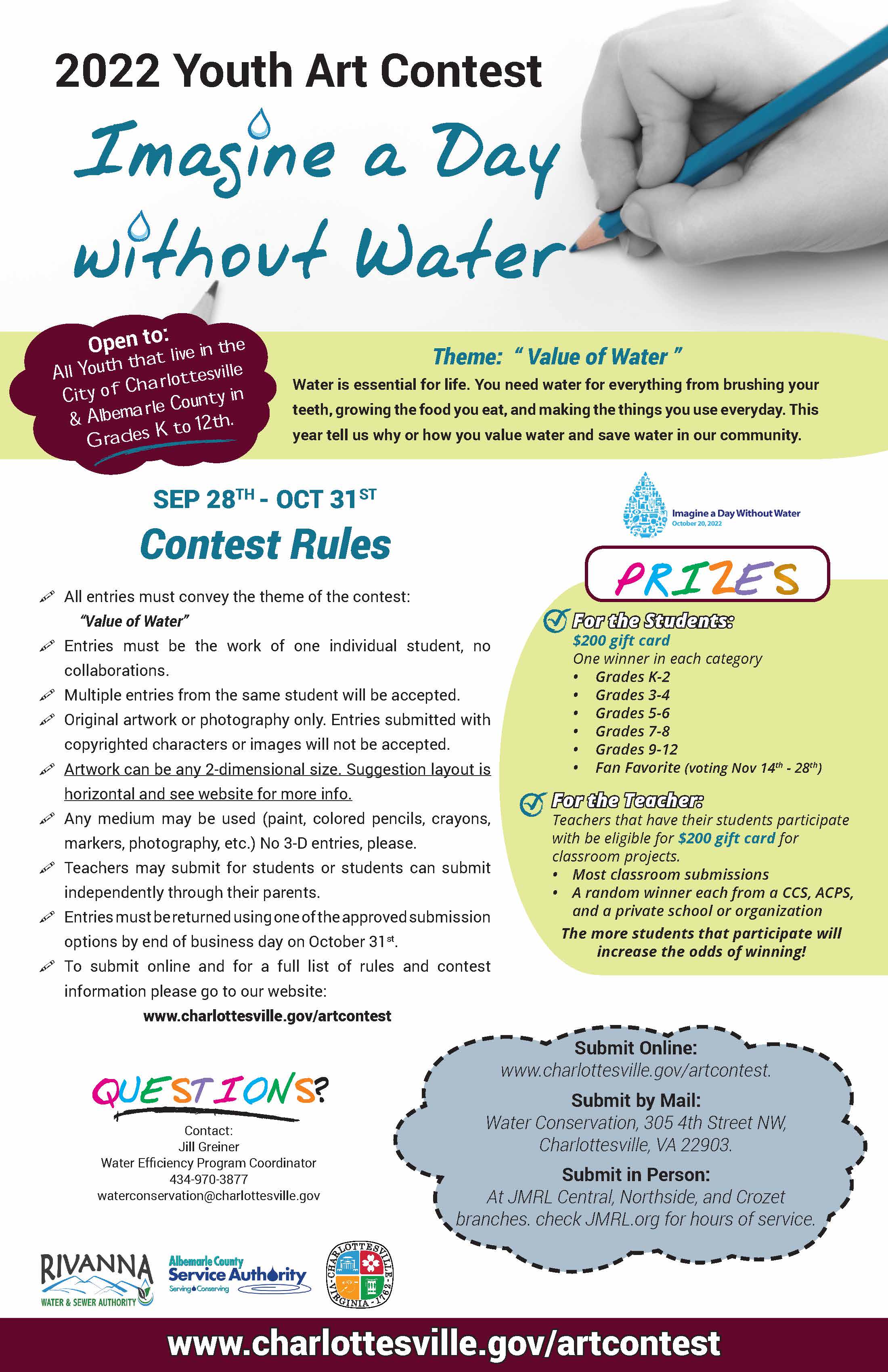 2022 Imagine a Day without Water Art Contest Poster (JPEG)