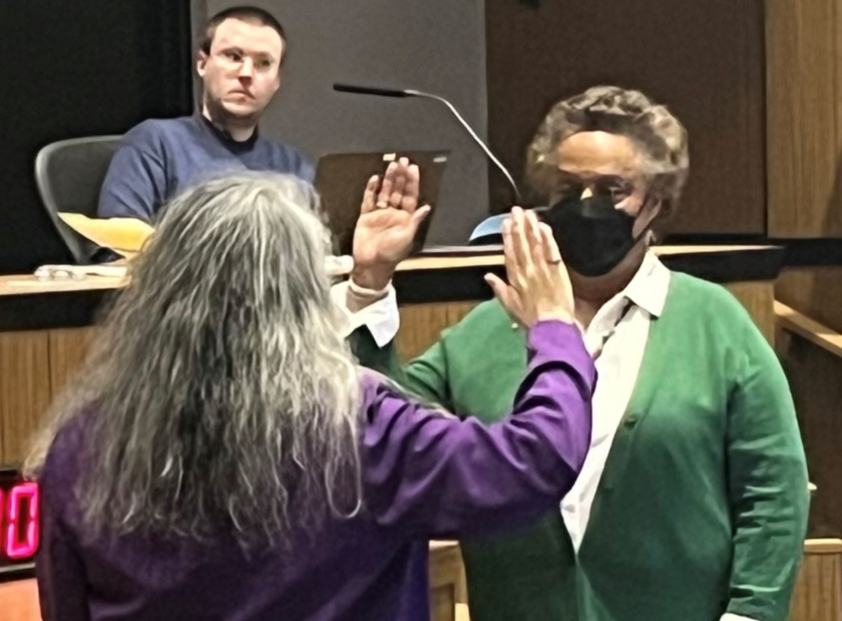 Leah Puryear Swearing-In