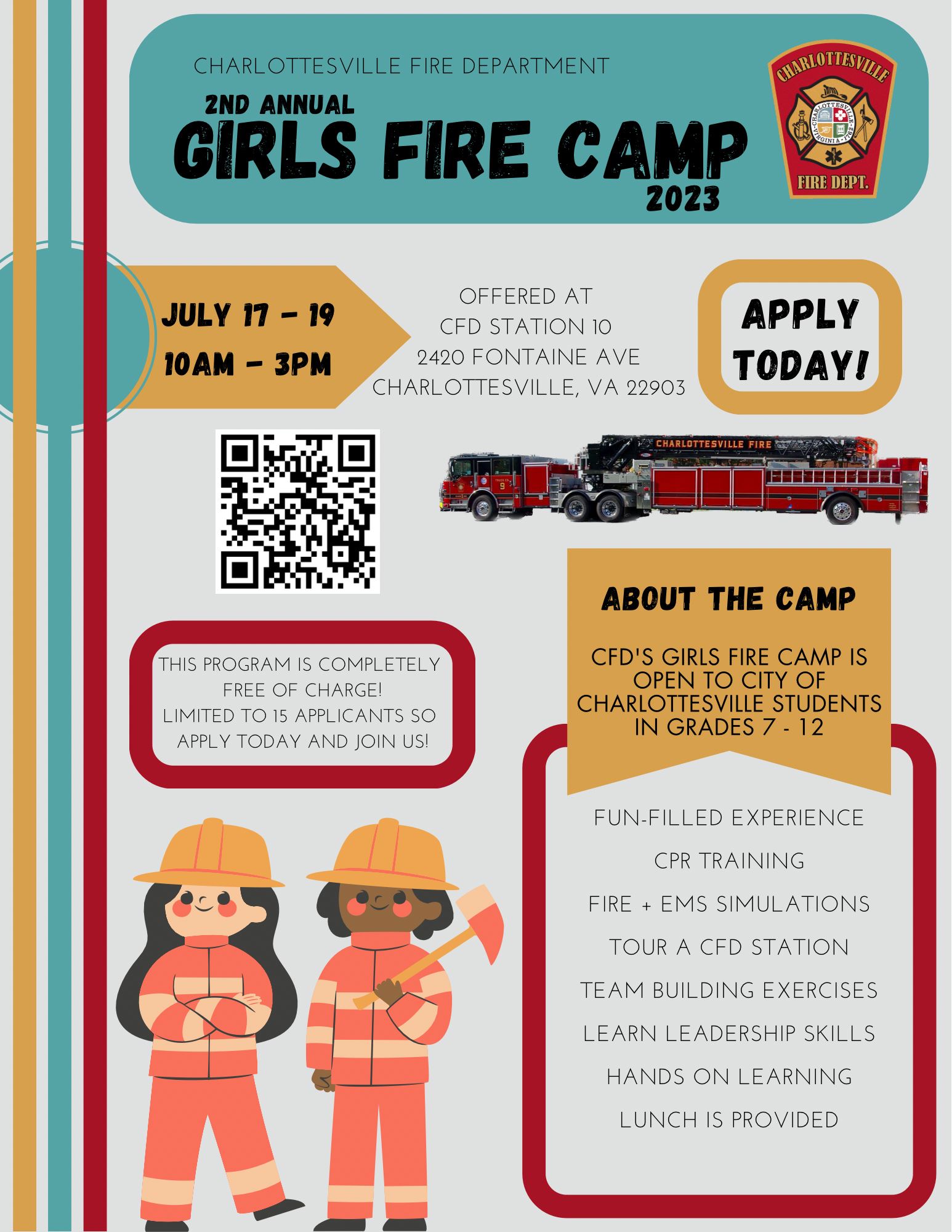 2023 Girls Fire Camp